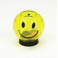 3"x3" Smiley Face Plastic Bank